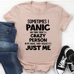 Sometimes I Panic T-Shirt-2