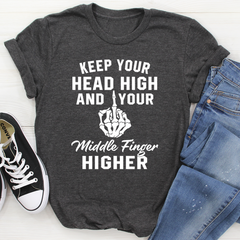 Keep Your Head High T-Shirt-0