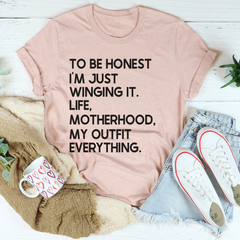 I'm Just Winging It T-Shirt-3
