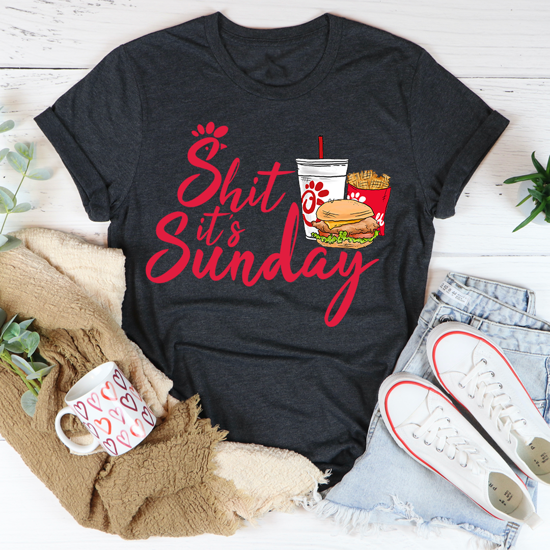 It's Sunday Chicken T-Shirt-3