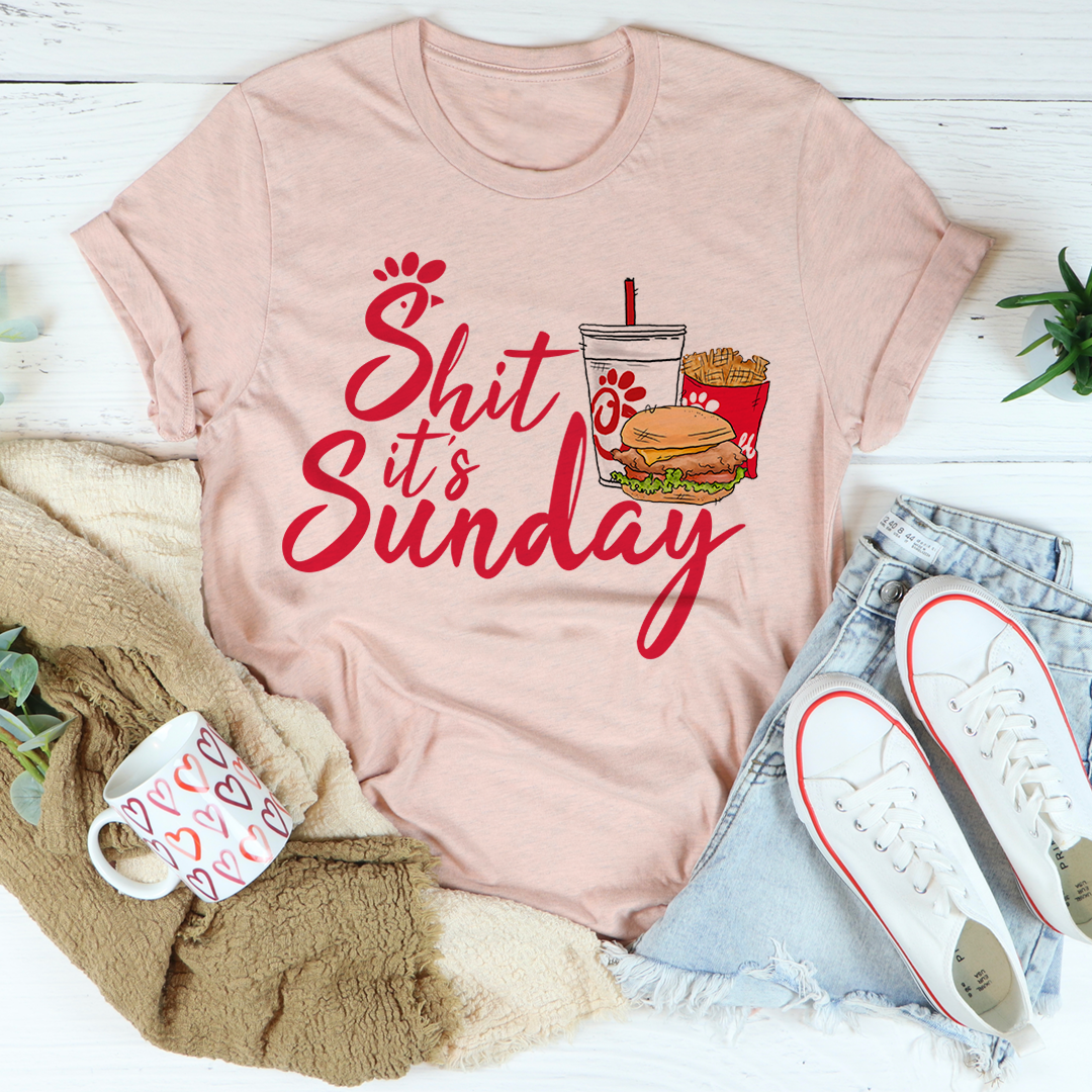 It's Sunday Chicken T-Shirt-2