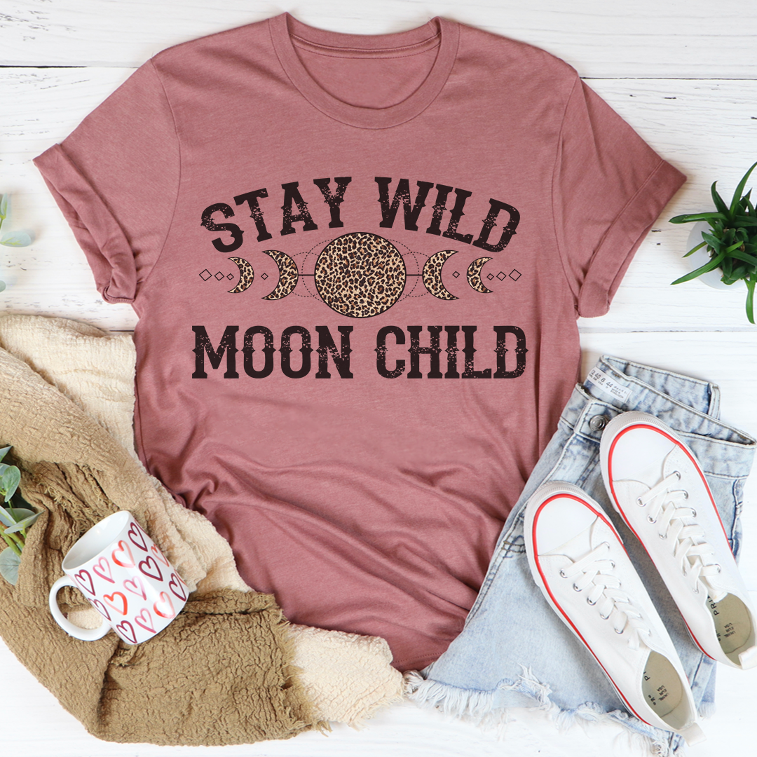 Stay Wild Moon Child Leopard T-Shirt-2