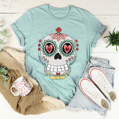 Nurse Sugar Skull T-Shirt-0