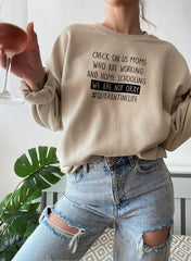 Homeschool Mama Sweat Shirt-0