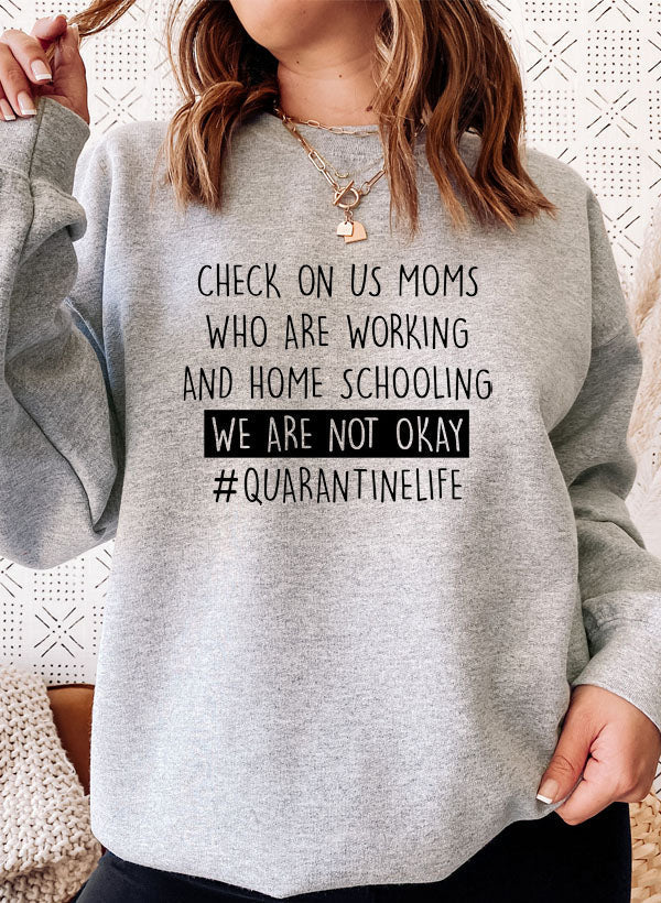 Homeschool Mama Sweat Shirt-4
