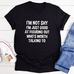 I'm Not Shy T-Shirt-3
