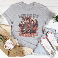 Here For The Candies Tee-1