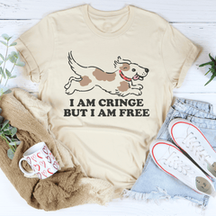 I Am Cringe But I Am Free Tee-2