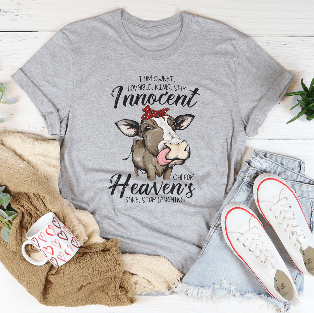 I Am Sweet Lovable Kind Shy Innocent Tee-1