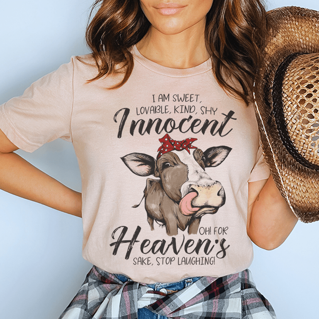 I Am Sweet Lovable Kind Shy Innocent Tee-0