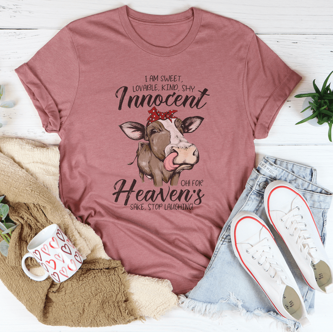 I Am Sweet Lovable Kind Shy Innocent Tee-2