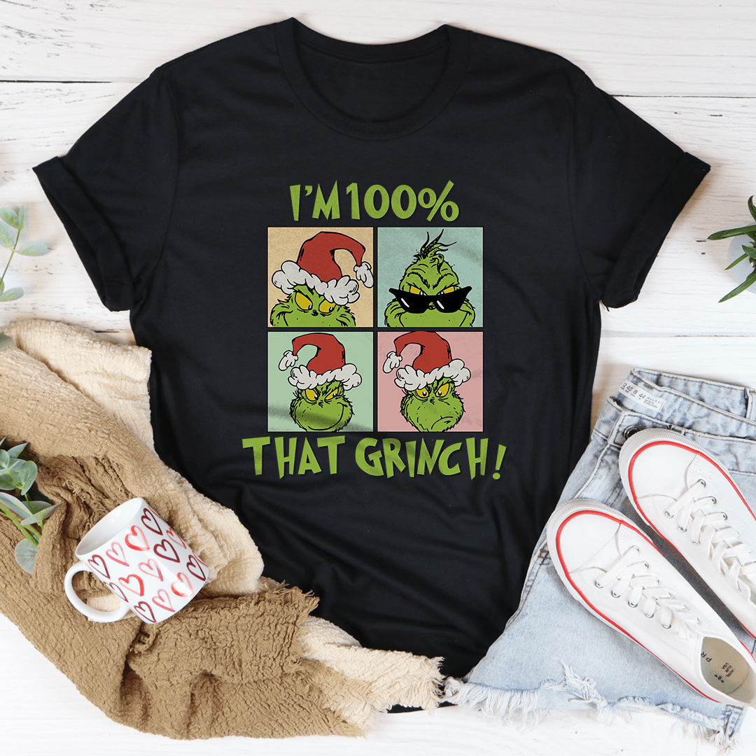 I'm 100% That Grinch Tee-2