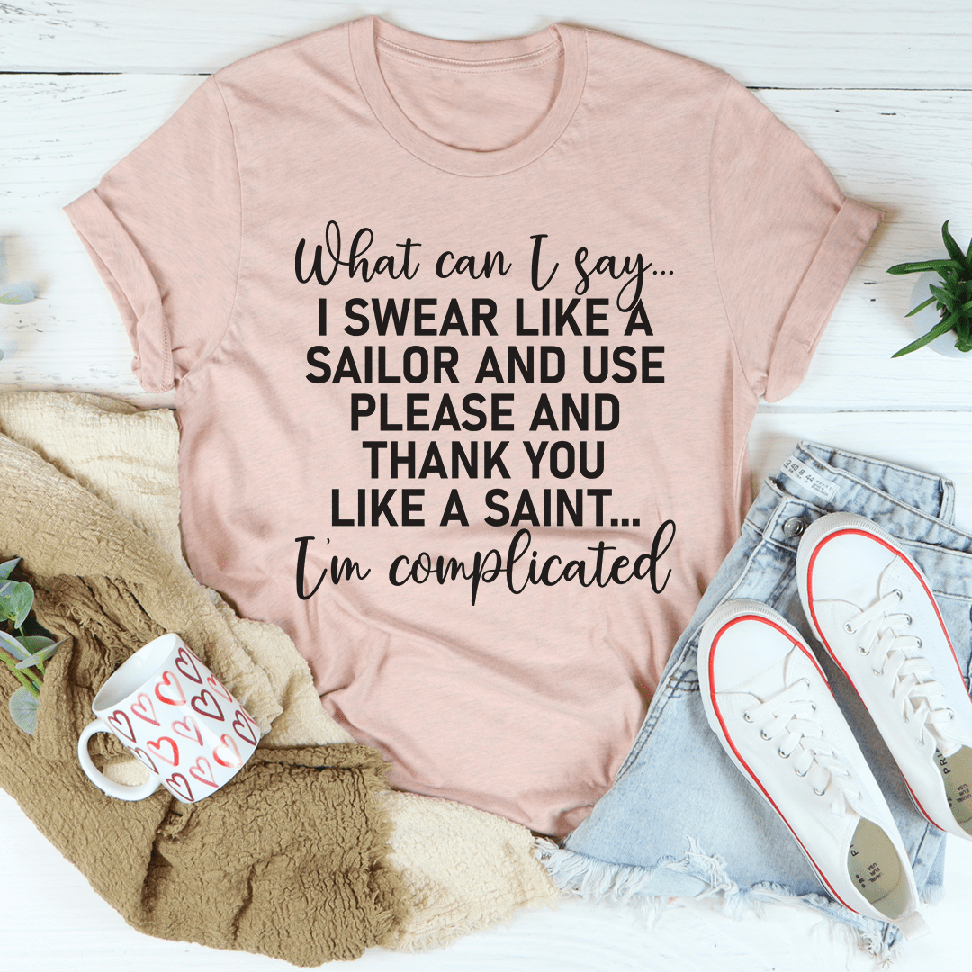 I'm Complicated Tee-3