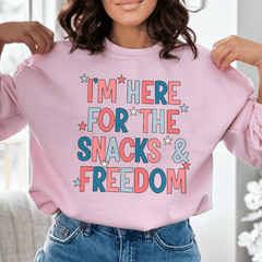 I'm Here For The Snacks And Freedom-1