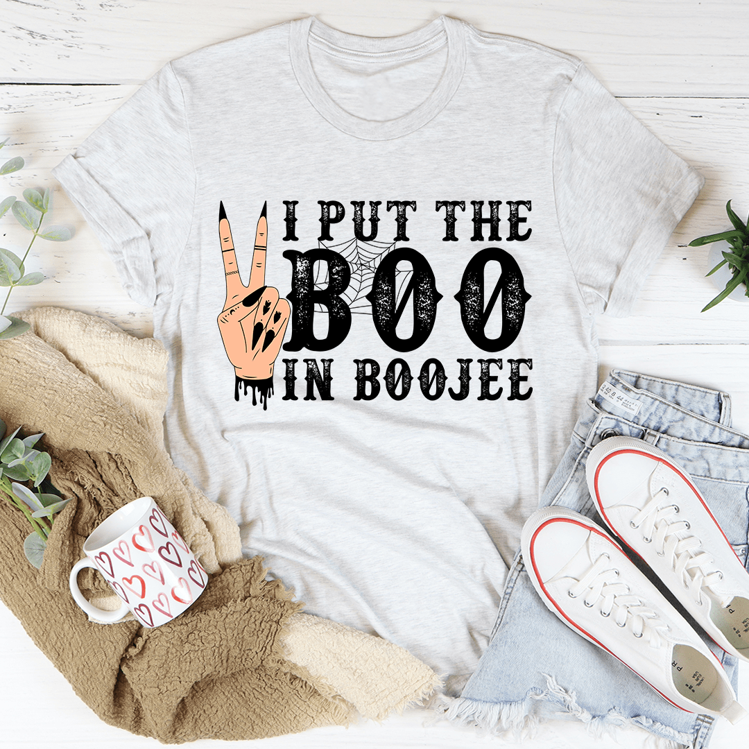 I Put The Boo In Boojee Tee-3