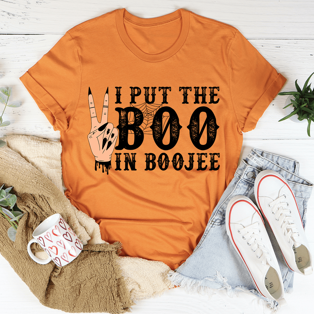 I Put The Boo In Boojee Tee-2