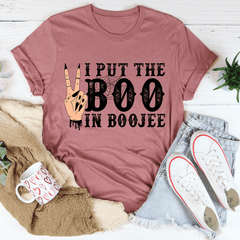I Put The Boo In Boojee Tee-0