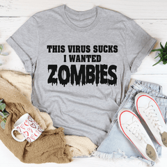 I Wanted Zombies Tee-2