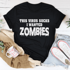 I Wanted Zombies Tee-0
