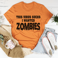 I Wanted Zombies Tee-1