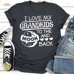 I Love My Grandkids To The Moon And Back T-Shirt-23
