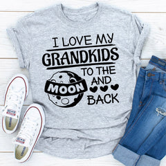 I Love My Grandkids To The Moon And Back T-Shirt-28
