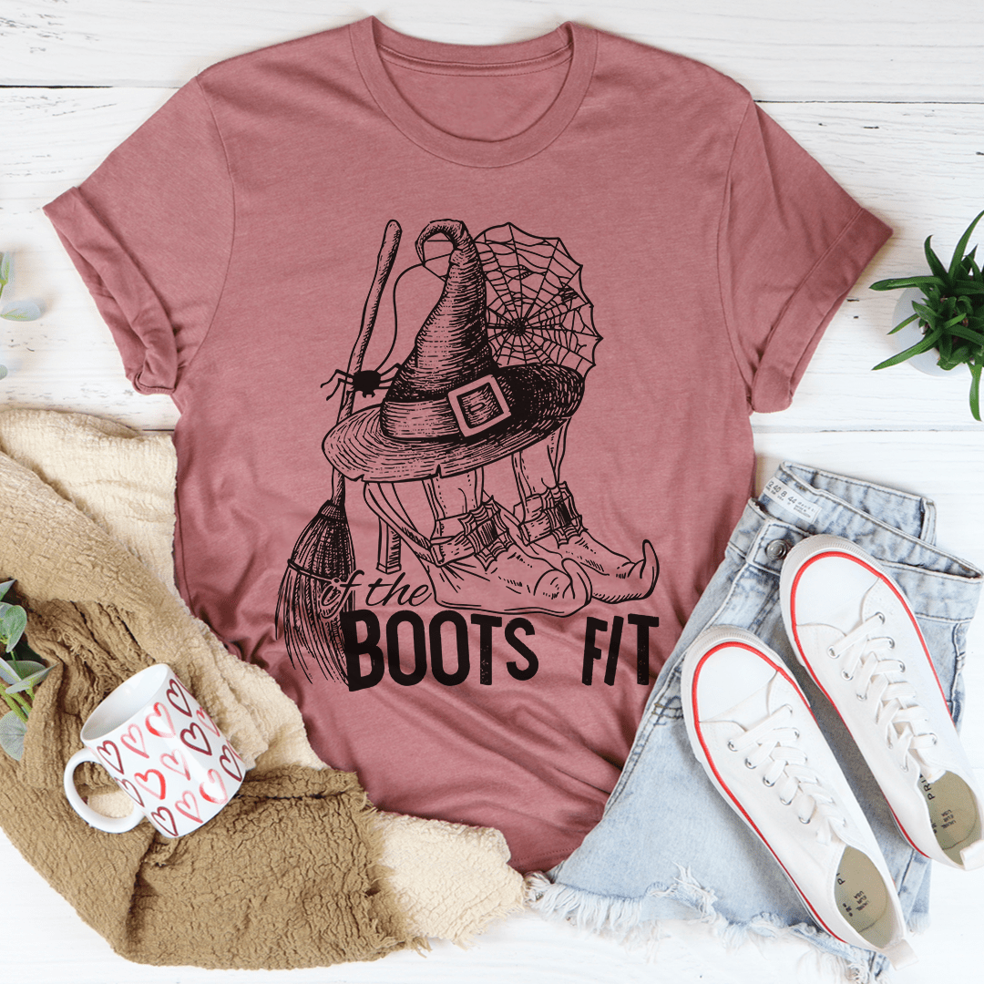 If The Boots Fit Tee-3