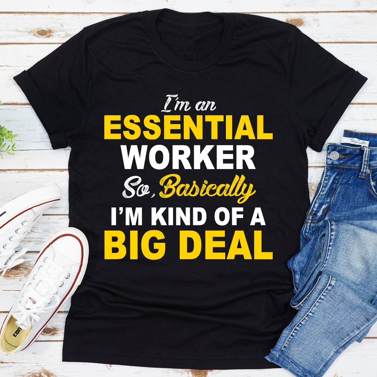 I'm An Essential Worker T-Shirt-0