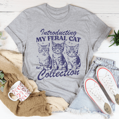 Introducting My Feral Cat Collection Tee-1