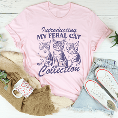Introducting My Feral Cat Collection Tee-0