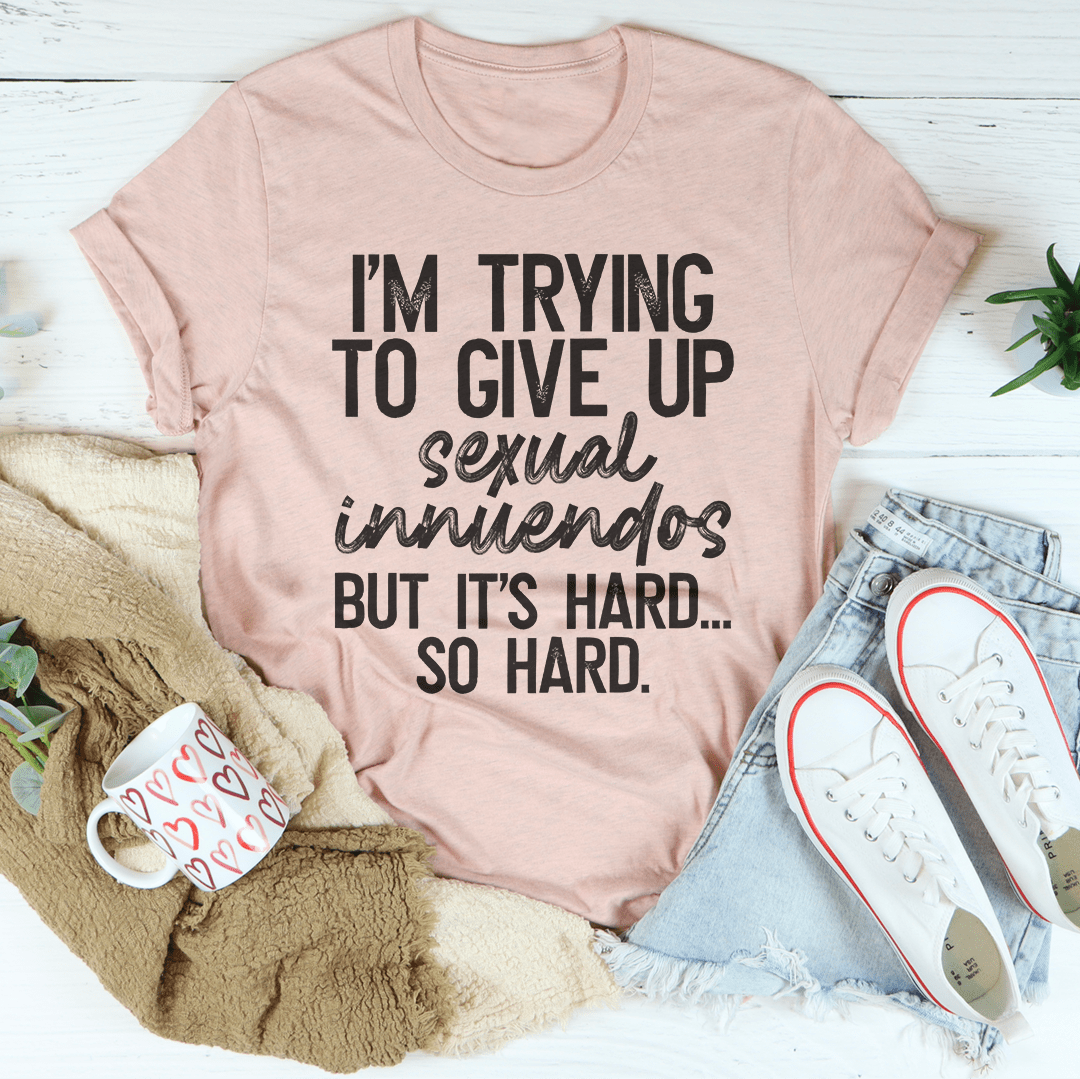 It's Hard Tee-0