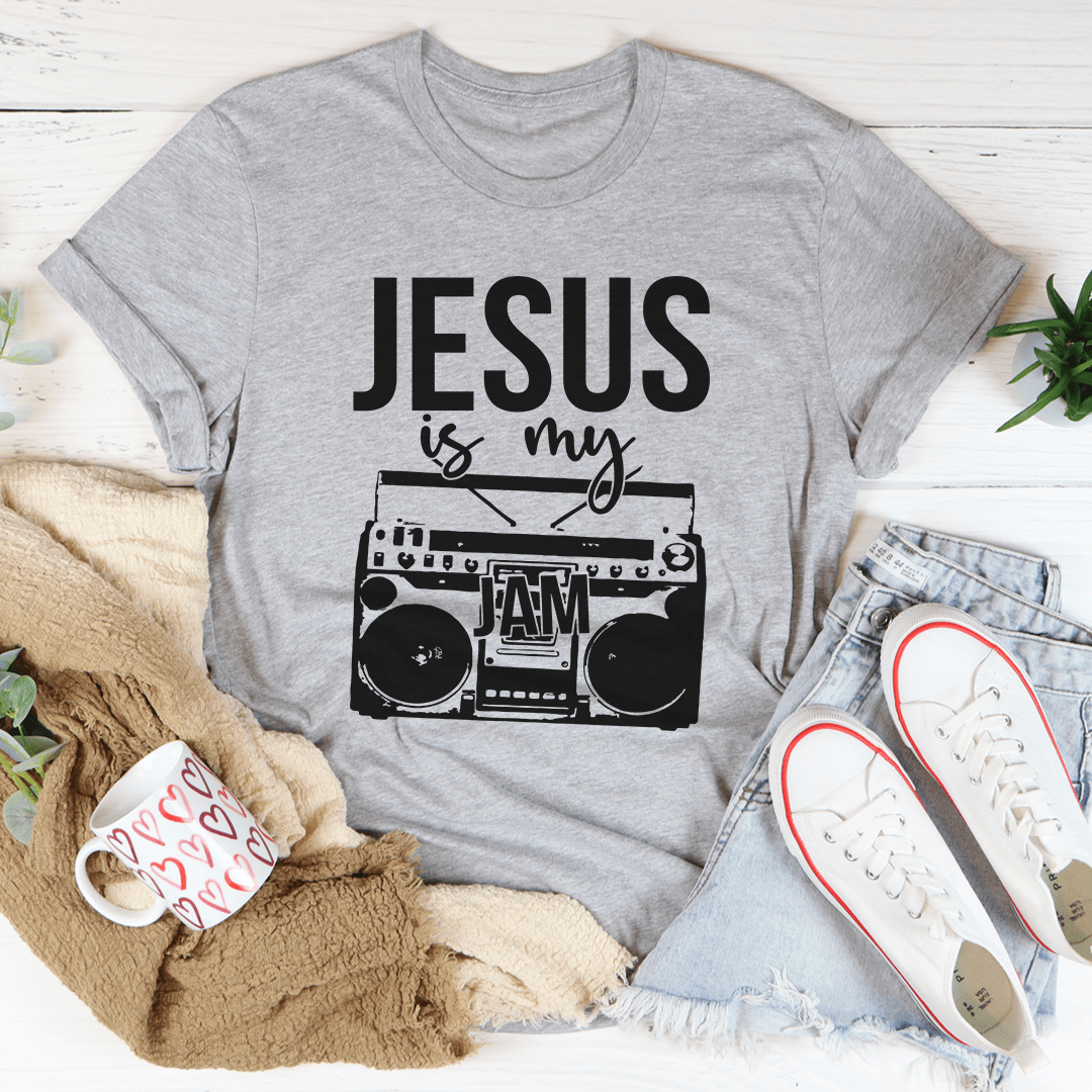 Jesus Is My Jam Tee-1