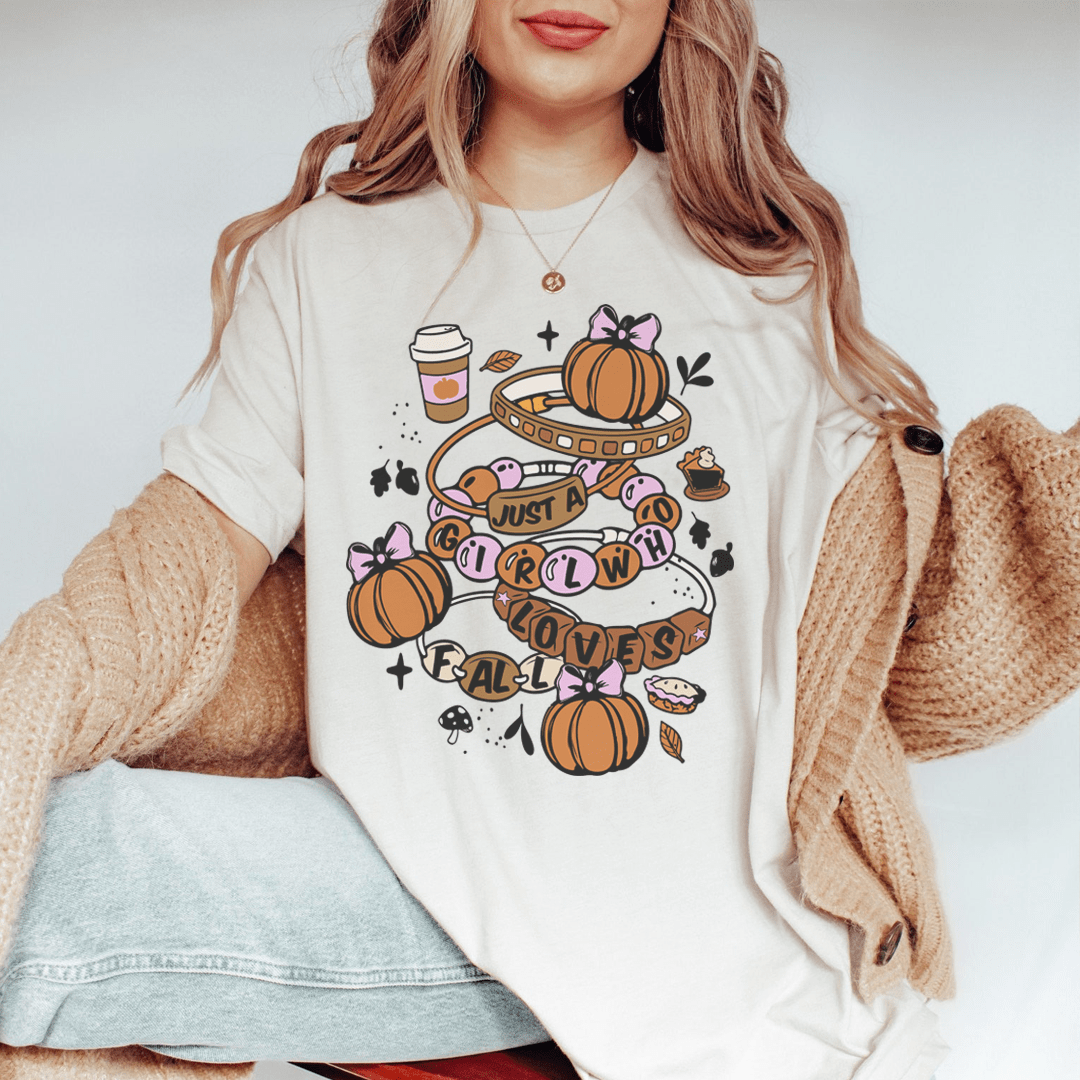 Just A Girl Who Loves Fall Tee-0