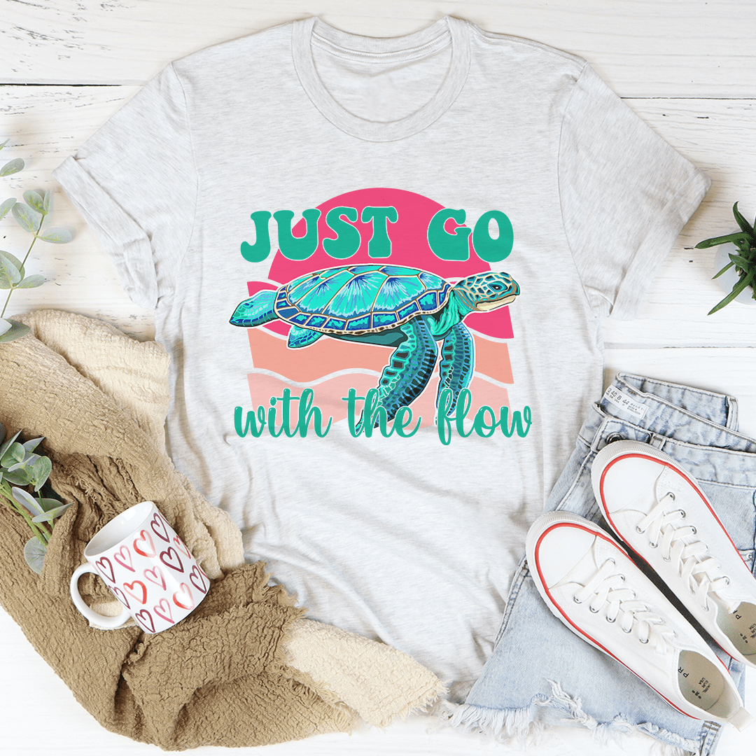 Just Go With The Flow Tee-3
