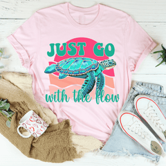 Just Go With The Flow Tee-0