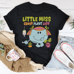 Little Miss Crazy Plant Lady Tee-0