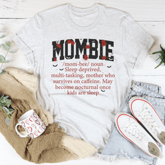 Mombie Noun Definition Tee-3