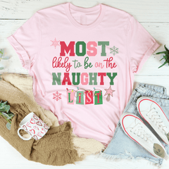Most Likely To Be On The Naughty List Tee-3