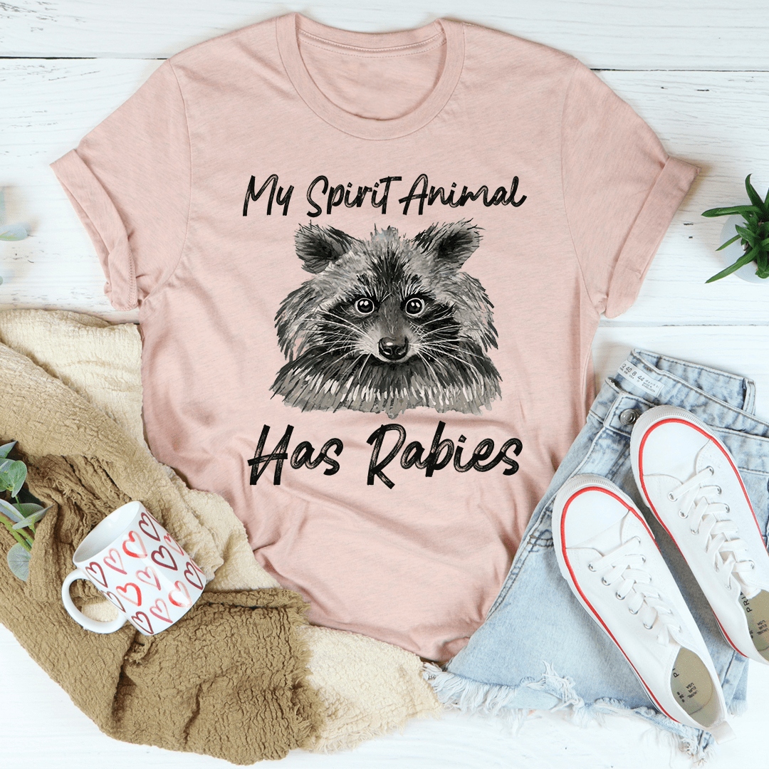 My Spirit Animal Has Rabies Tee-3
