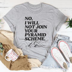 No I Will Not Tee-0