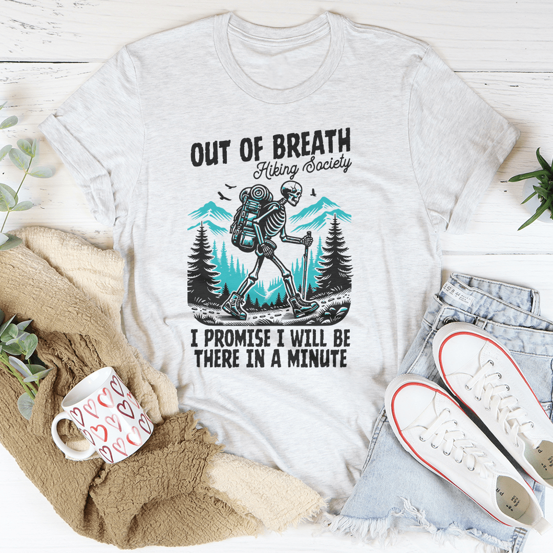 Out Of Breath Hiking Society Tee-3