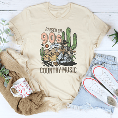 Raised On Country Music Tee-3