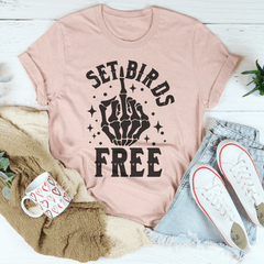 Set Birds Free Tee-3