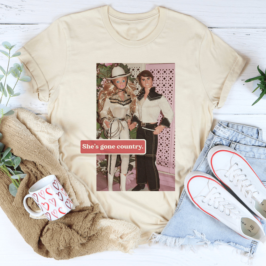 She's Gone Country Tee-2