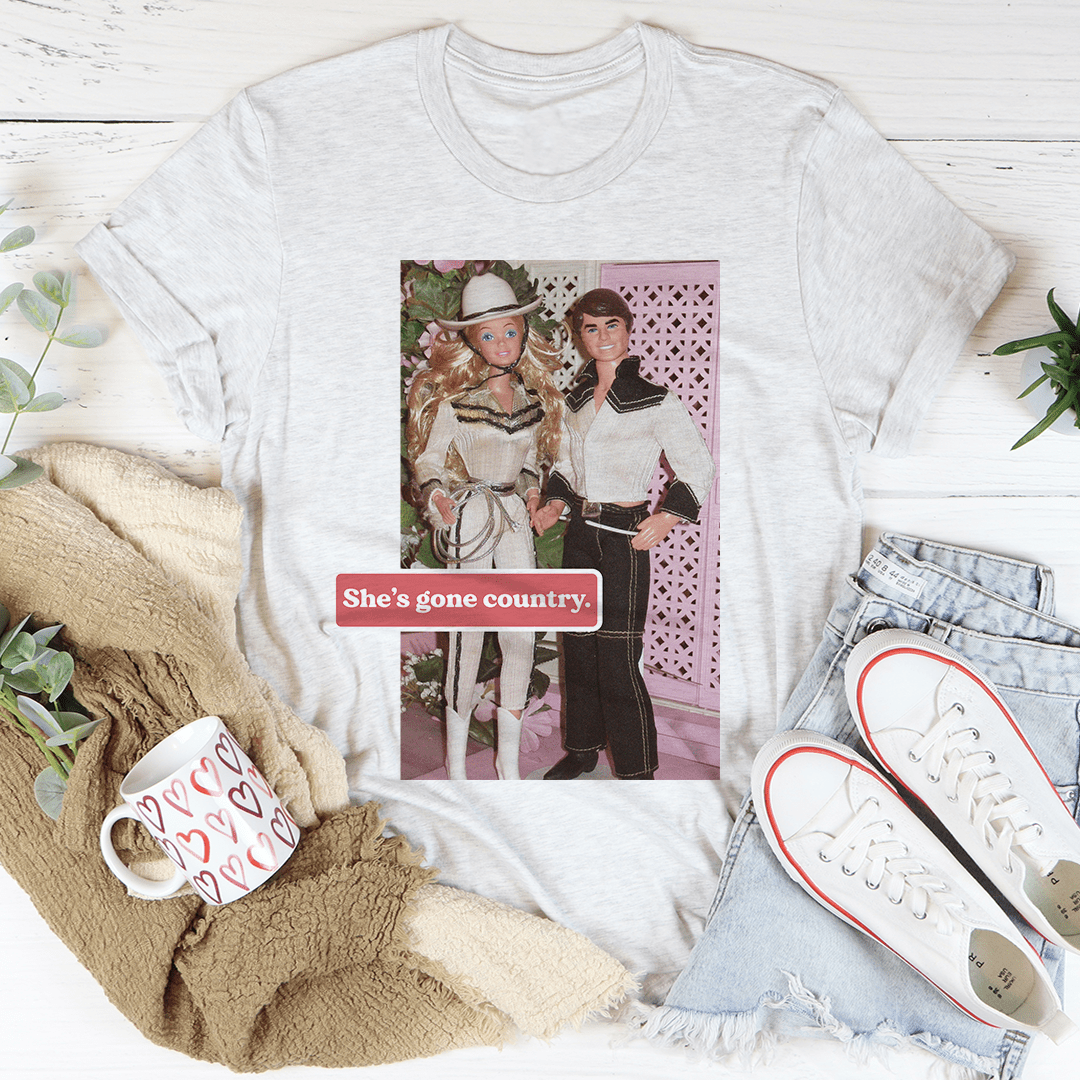 She's Gone Country Tee-0