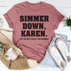 Simmer Down Karen Tee-2