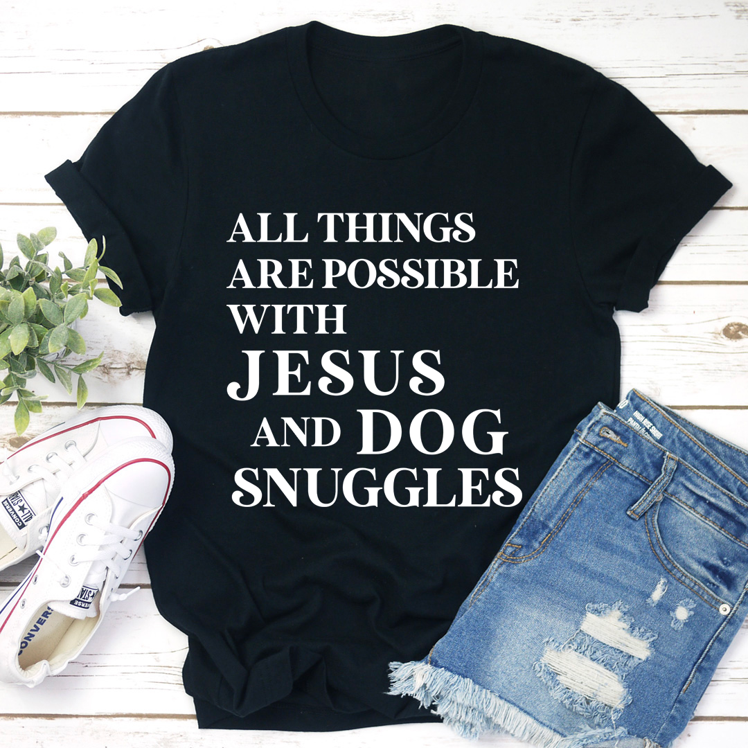 All Things Are Possible with Jesus T-Shirt-2