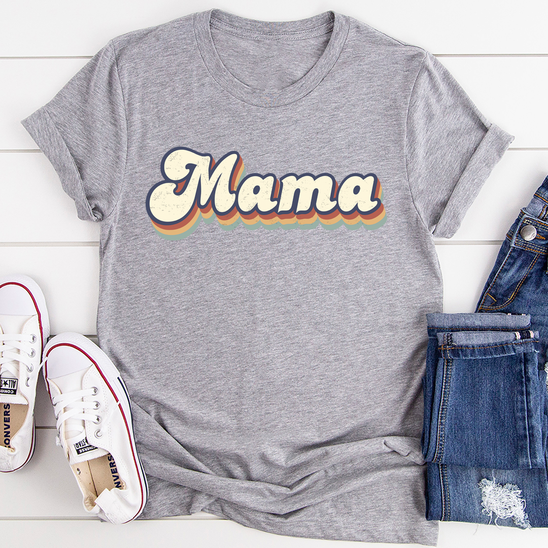 Mama Retro T-Shirt-1