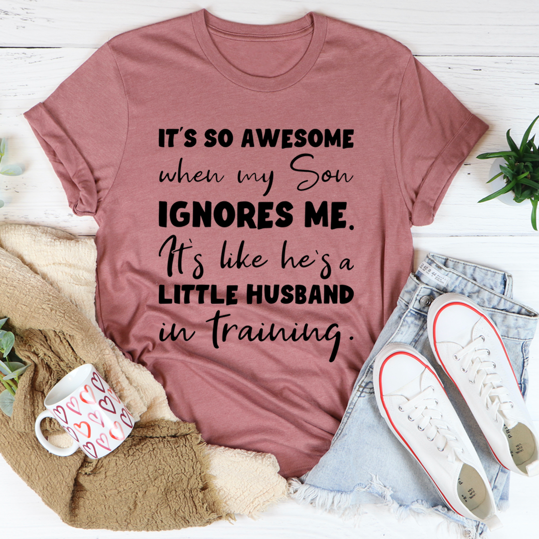 Little Husband In Training T-Shirt-3