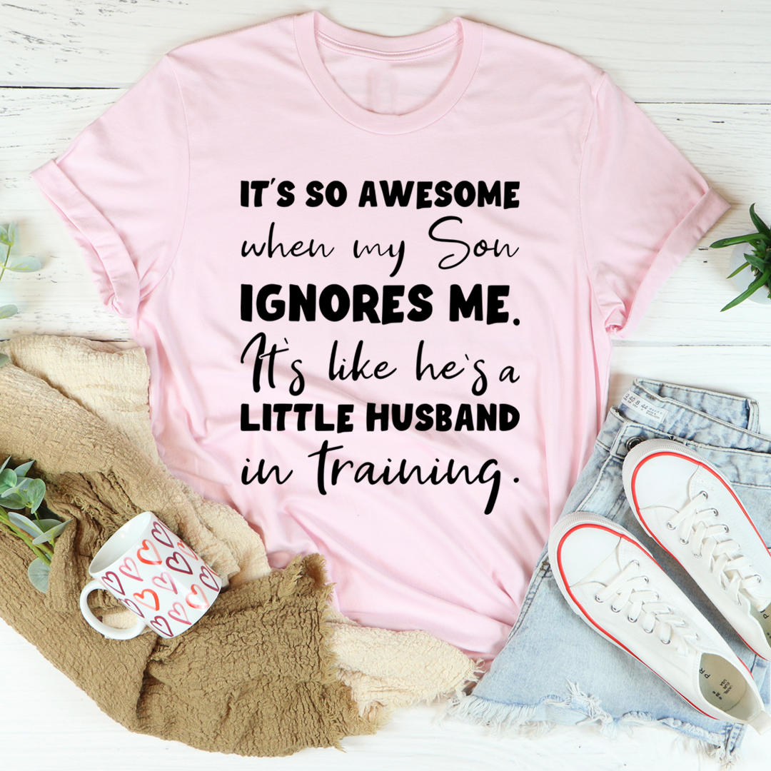 Little Husband In Training T-Shirt-0
